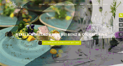 Desktop Screenshot of benz-catering.de